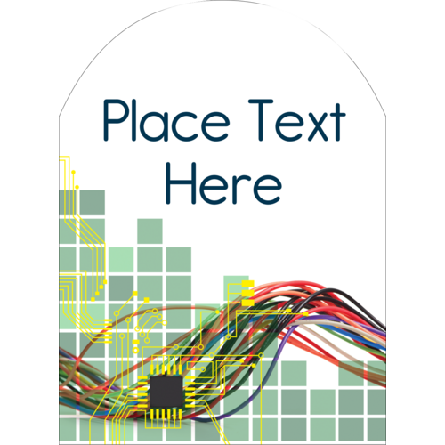 Technology Wires predesigned template for future projects | Avery