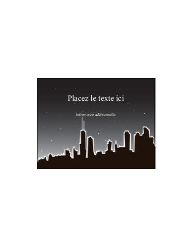 Ville nocturne