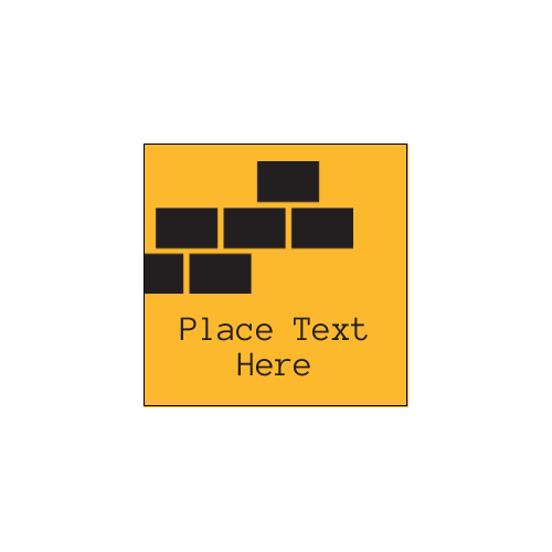 Brickwork predesigned Label and Card template for your next personal or ...