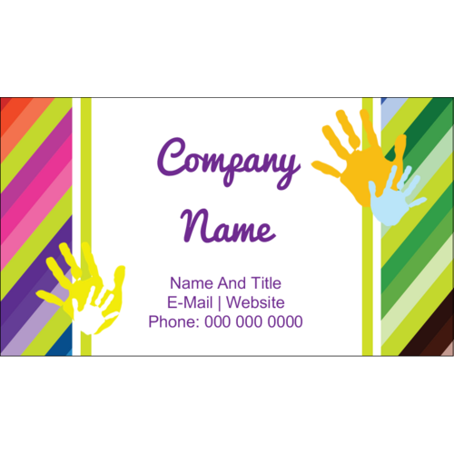 Rainbow Hand Print predesigned template for your next future project ...