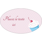 Petit gâteau aux cerises