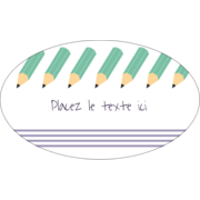 Rangée de crayons