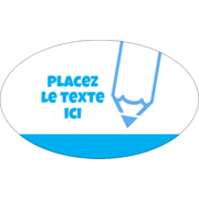 Crayon bleu ciel