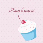 Petit gâteau aux cerises