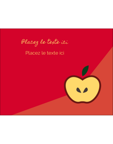 Pomme rouge