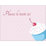 Petit gâteau aux cerises