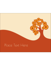 Fiery Orange Tree