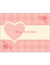 Valentine Gingham