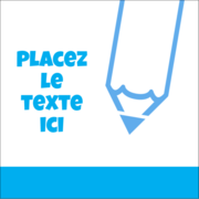 Crayon bleu ciel