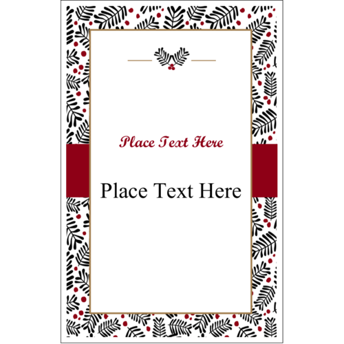 Customize personal or professional projects with pre-designed Christmas ...