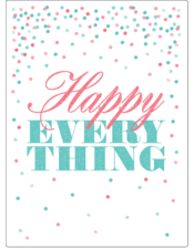 Les gabarits Happy Everything pour votre prochain projet