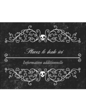 Bouquet sinistre d’Halloween