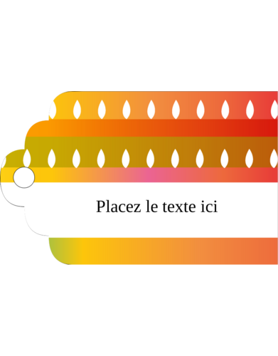 Motif de chandelle Divali