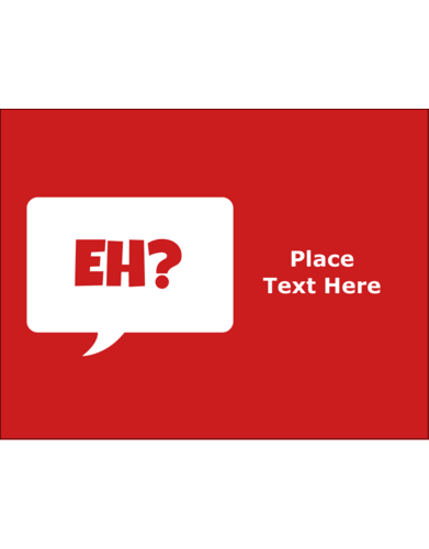 Speak Canadian, Eh? - Red