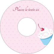 Petit gâteau aux cerises