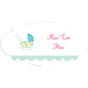 Baby Stroller Blue