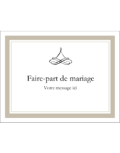 Mariage simple