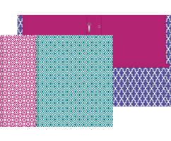Avery pattern POP paper folders