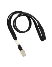 Cordon plat abordable – noir