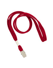 Cordon plat abordable – rouge