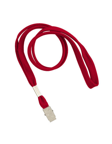 Cordon plat abordable – rouge