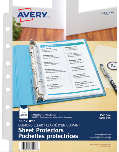 Avery® Heavyweight Sheet Protectors