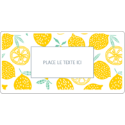 Motifs de bébés citrons