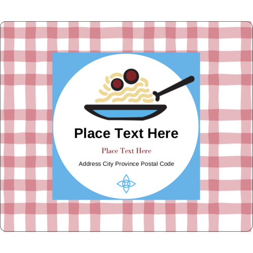 Spaghetti and Meatballs predesigned template for fun upcoming projects ...