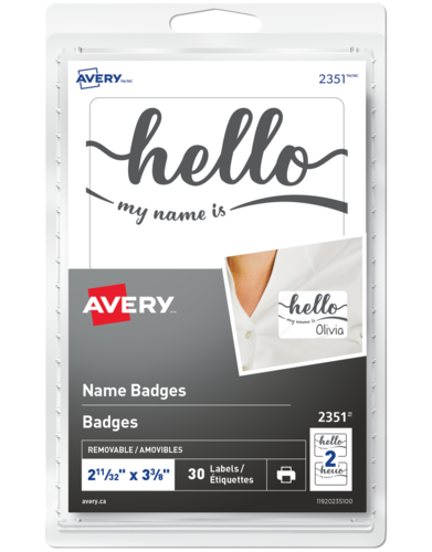 Avery&reg; Self-Adhesive 