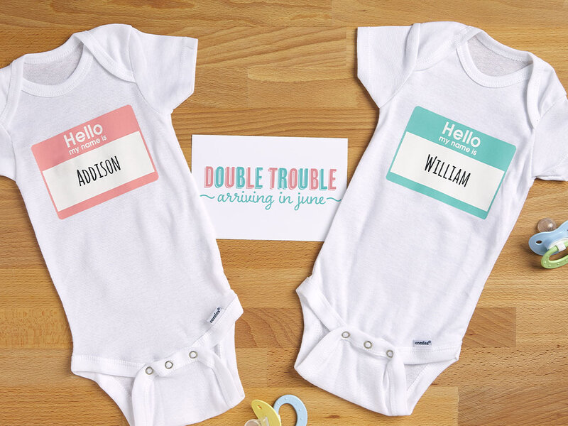 DIY project using Avery Fabric Transfer