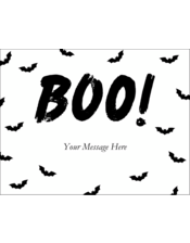 Halloween Batty Boo