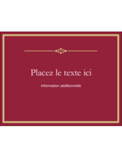 Spa antique rouge