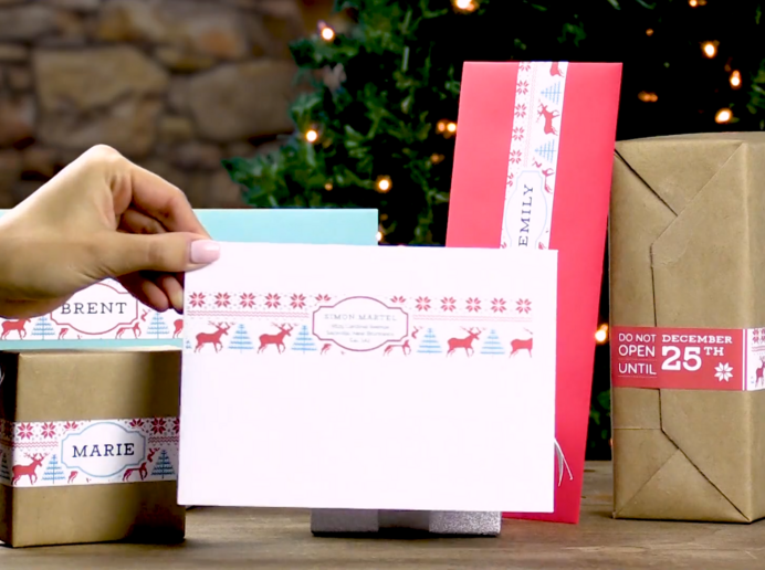 Wrap Around Address Labels