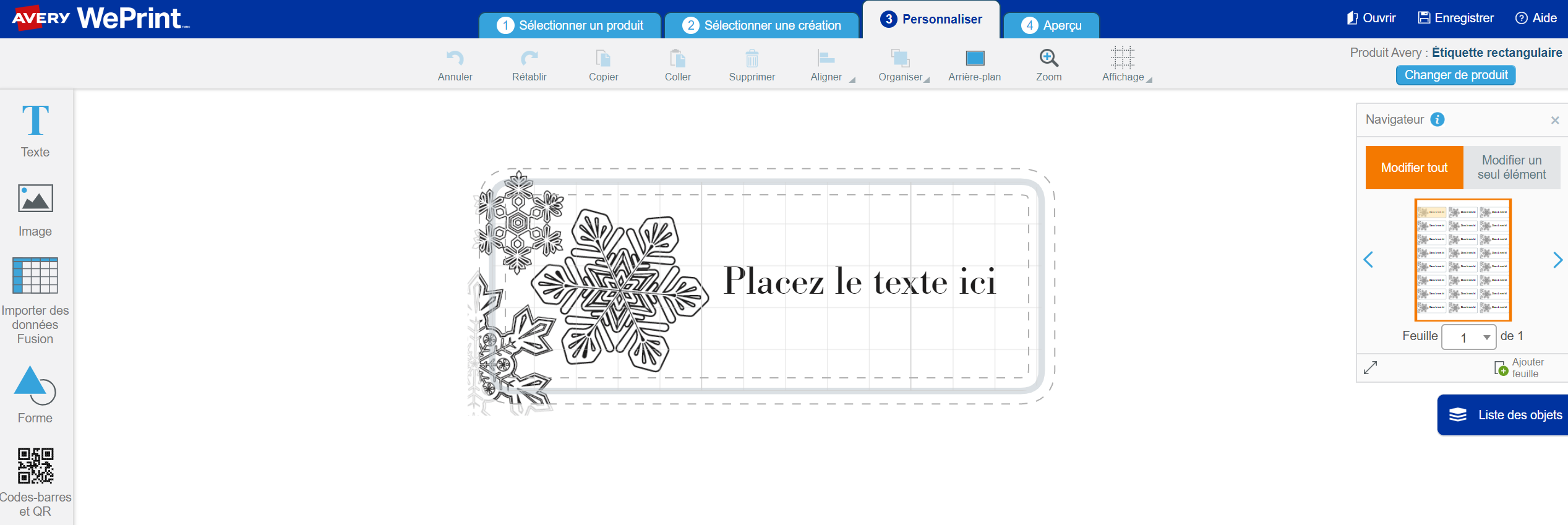 Easy Peel Address Labels