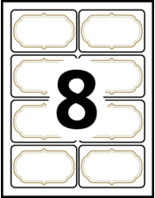 Avery&reg; Flexible Name Badges Template