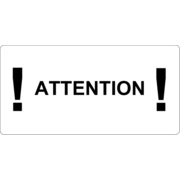 Signs Attention