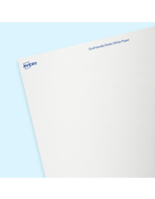 Eco-friendly Matte White Labels