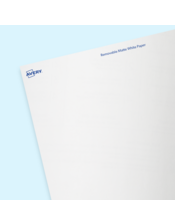Removable Matte White Labels