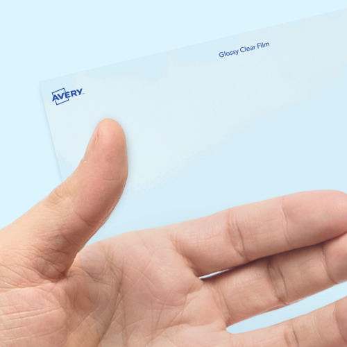 Glossy Clear Labels