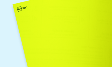 Neon Yellow Labels