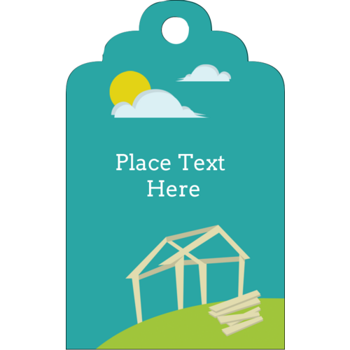 Carpentry House Frame predesigned template for upcoming projects | Avery