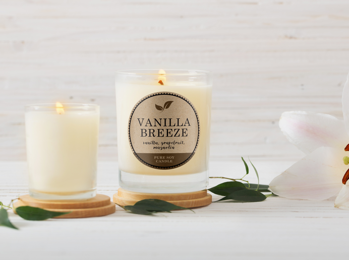 Choosing labels for your handmade candles