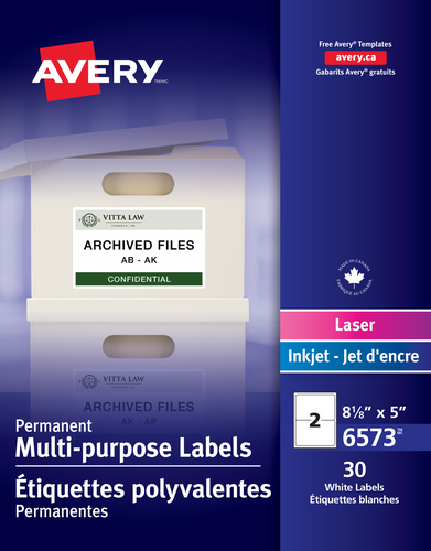 Avery® ID Labels 
