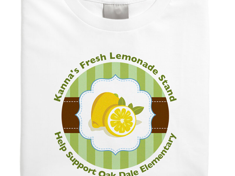 DIY Lemonade stand T-shirt