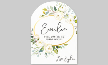 Professional Printed Arched Labels