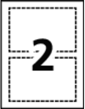 Avery&reg; White Invitation Cards Template