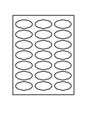 Avery Scalloped Template