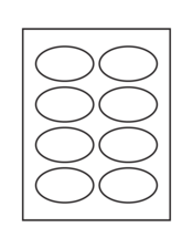 Avery Oval Template