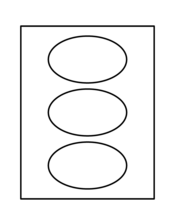 Avery Oval Template