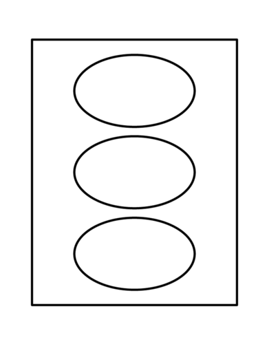 Avery Oval Template
